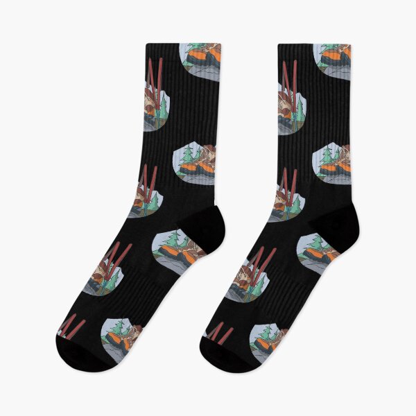 Item preview, Hiking boots mountain lake designed and sold by Monkey Ful.