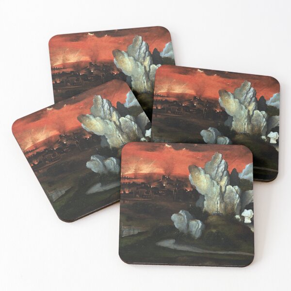 Item preview, Destruction of Sodom and Gomorrah - Joachim Patiner - c1520 designed and sold by CrankyOldDude.