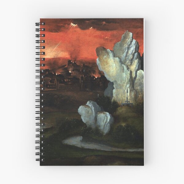 Item preview, Destruction of Sodom and Gomorrah - Joachim Patiner - c1520 designed and sold by CrankyOldDude.