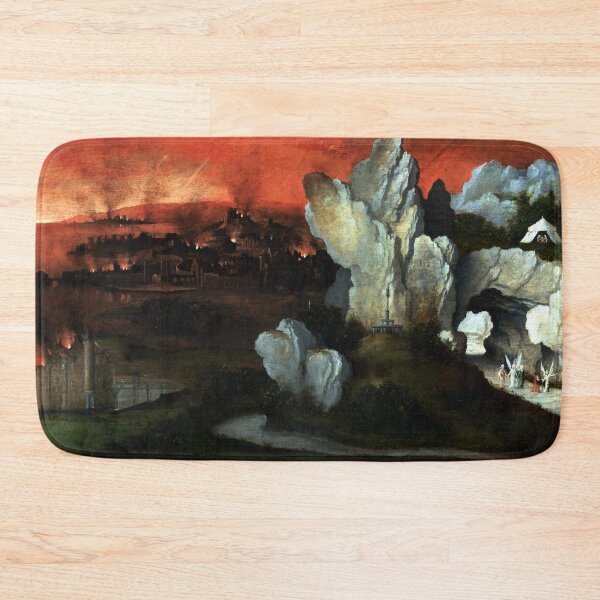 Item preview, Destruction of Sodom and Gomorrah - Joachim Patiner - c1520 designed and sold by CrankyOldDude.