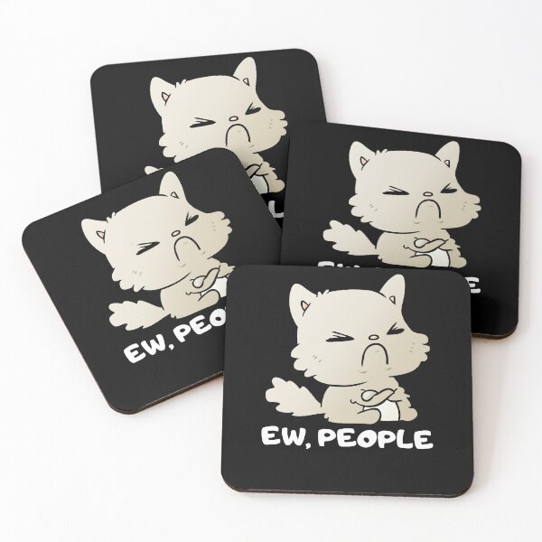 Item preview, Ew, People Black Cat Design designed and sold by SurgicalDesign.
