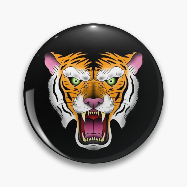 Item preview, Traditional Tiger designed and sold by Bugsyink.