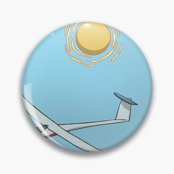 Item preview, Glider pilot gliding in the sun designed and sold by Monkey Ful.
