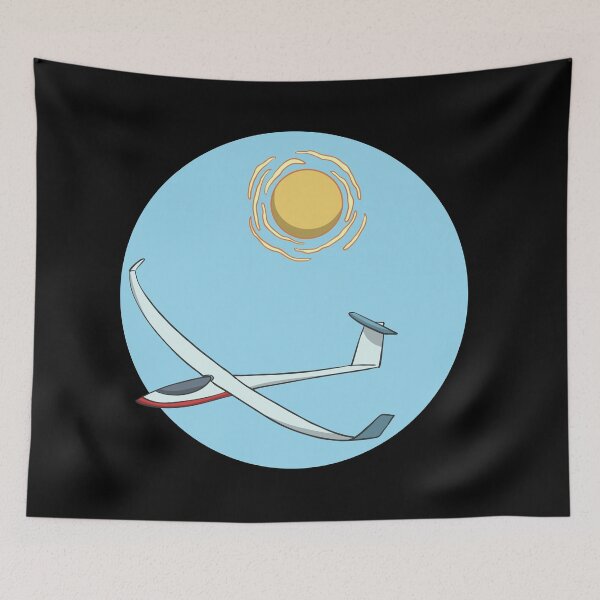 Item preview, Glider pilot gliding in the sun designed and sold by Monkey Ful.