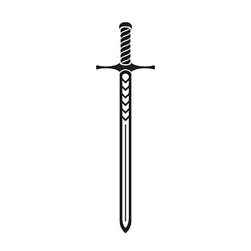 Knight sword tattoo Stock Vector Image & Art - Alamy