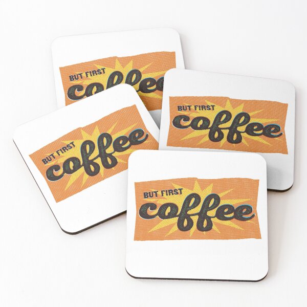Item preview, But First Coffee Misprint designed and sold by BourbonMania.