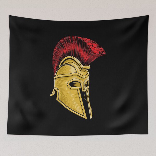 Item preview, Spartans Sparta Competition Helmet Endurance Will designed and sold by Two Left Hands Design.