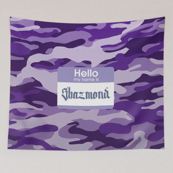 Item preview, Purple camo merch designed and sold by Shazmond.
