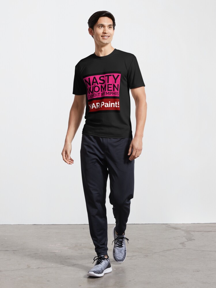 Alternate view of NASTY WOMEN Memphis | WAR Paint! Active T-Shirt