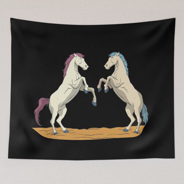 Item preview, Rearing horses designed and sold by Monkey Ful.
