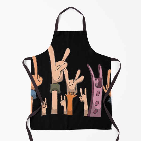 Item preview, Metal concert hands up in the air designed and sold by Monkey Ful.