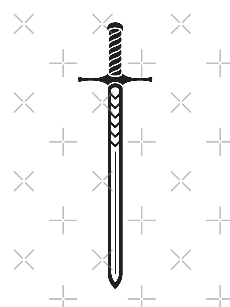 Sword Tattoo Design Black Baby One Piece By Jennyzhang Redbubble