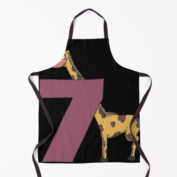 Item preview, Giraffe children's 7th birthday designed and sold by Monkey Ful.