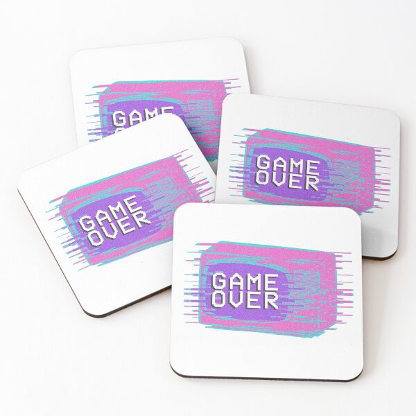 Item preview, Game Over Retro TV designed and sold by Kirsty McFarland-Rice.
