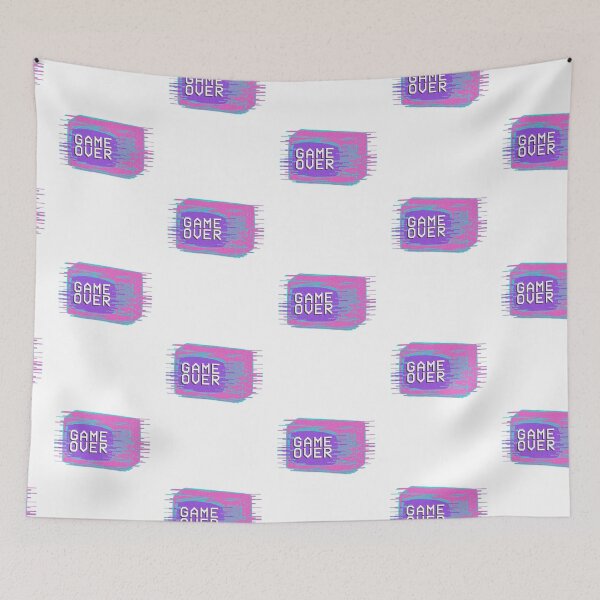 Item preview, Game Over Retro TV designed and sold by Kirsty McFarland-Rice.