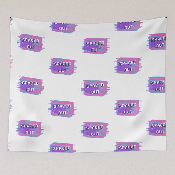 Item preview, Spaced Out Retro TV designed and sold by Kirsty McFarland-Rice.