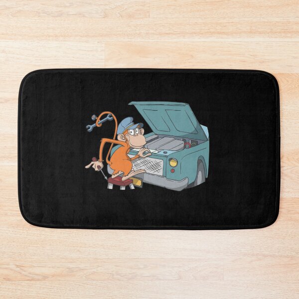 Item preview, Car mechanic monkey hood designed and sold by Monkey Ful.
