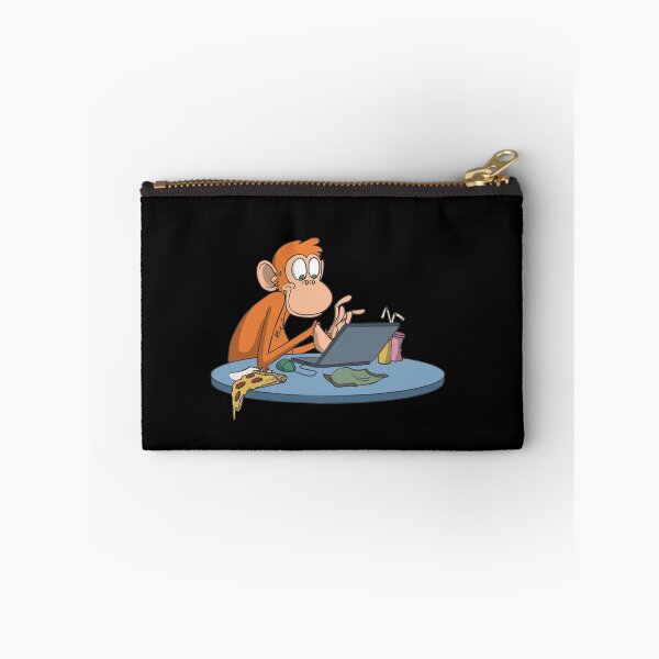 Item preview, Nerd monkey at the computer designed and sold by Monkey Ful.