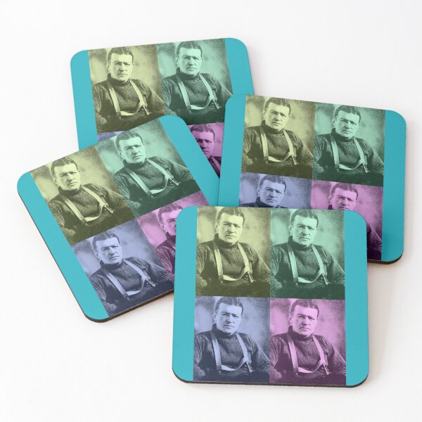 Item preview, Ernest Shackleton Pop Art designed and sold by Pelikancrazy.