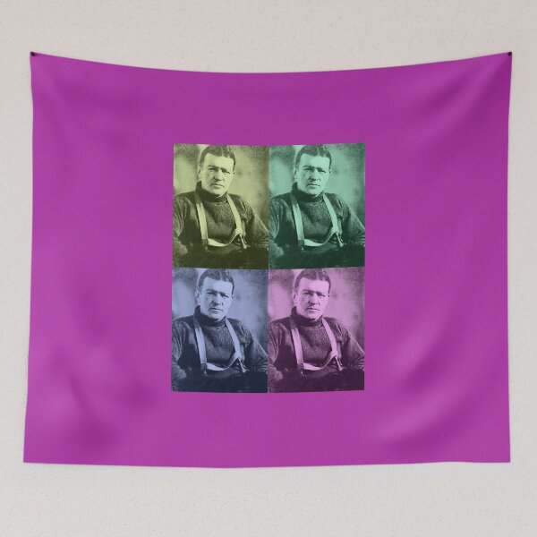 Item preview, Ernest Shackleton Pop Art designed and sold by Pelikancrazy.