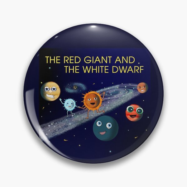 Item preview, The Red Giant and the White Dwarf (Tales from outer space Book 3) by Cecília Vizvári and Flávió Vizvári designed and sold by Watercastle Tale Works.