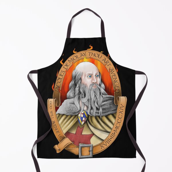 Item preview, Jacques DeMolay Thou Art Avenged designed and sold by Mollusc23.