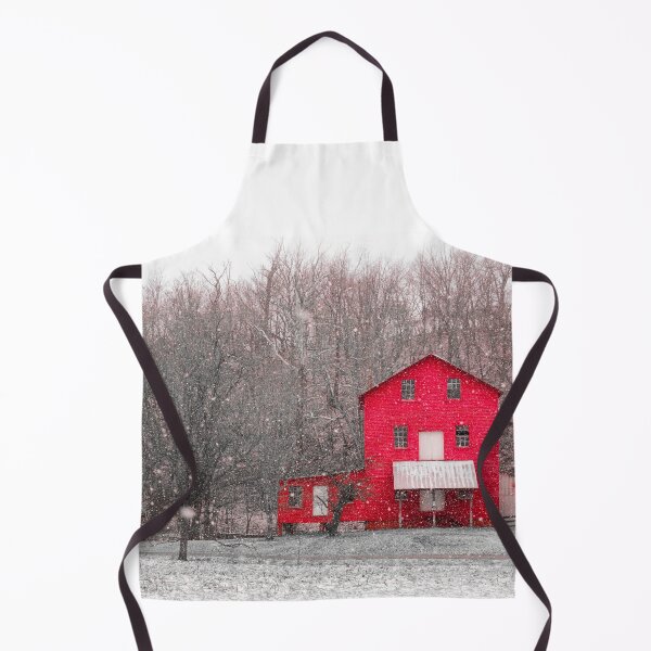 Item preview, Red Mill In Snow designed and sold by Jim Love.