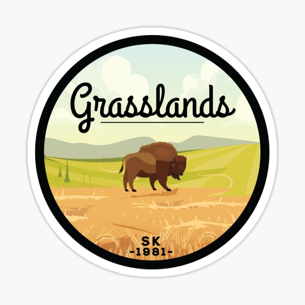 Item preview, Grasslands National Park (Minimalist) designed and sold by Lisimori.