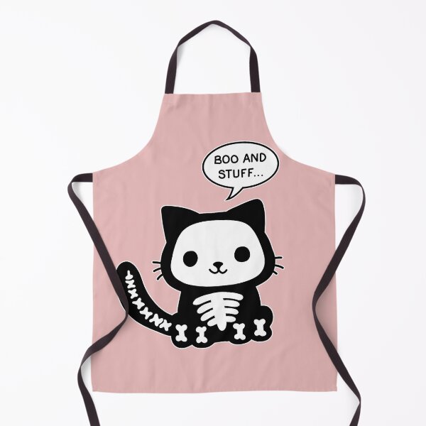 Item preview, Halloween skelton cat designed and sold by ValentinaHramov.