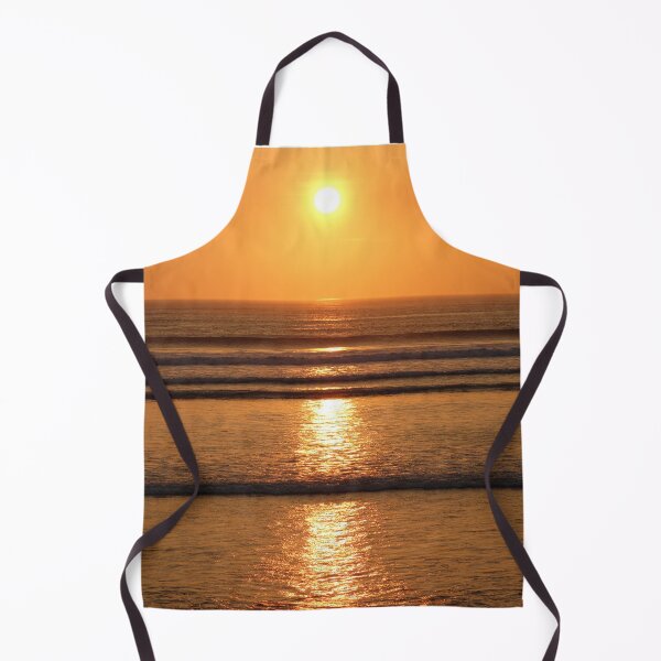 Item preview, Orange sunset on the sparkling sea designed and sold by sopfanna.