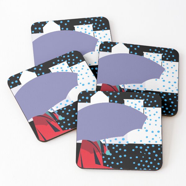 Item preview, Basic Abstract Art- In The Rain designed and sold by Quadghouls.