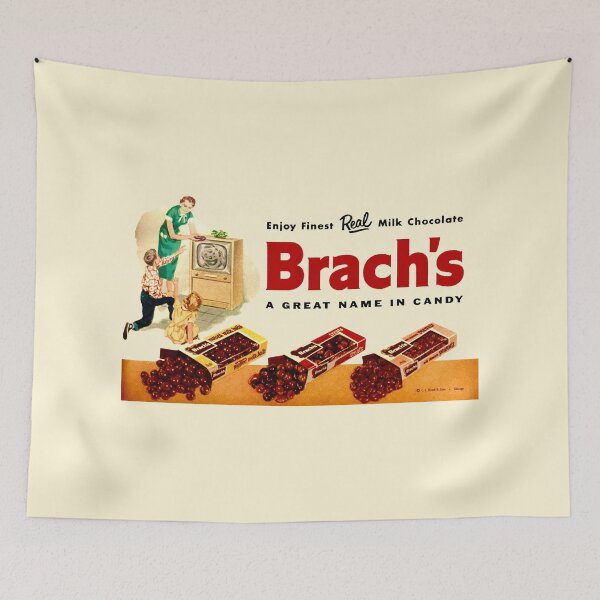 Artikelvorschau, BRACHS MILCHSCHOKOLADE - WERBUNG entworfen und verkauft von ThrowbackAds.
