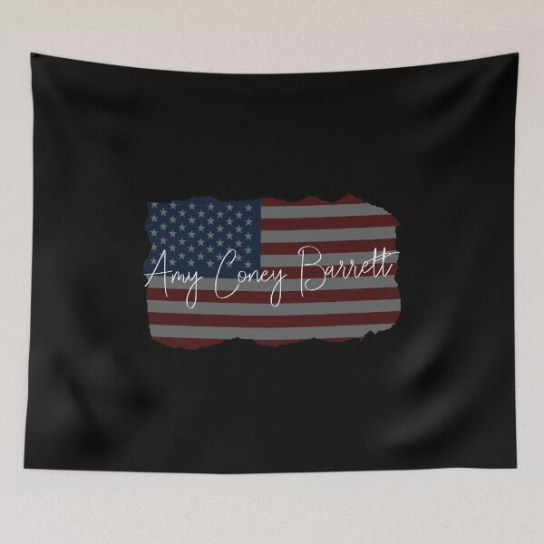 Item preview, Amy Coney Barrett Usa Flag  designed and sold by Alaadin Bendali Braham.