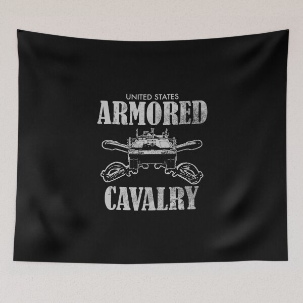 Item preview, United States Armored Cavalry (distressed) designed and sold by StrongVlad.