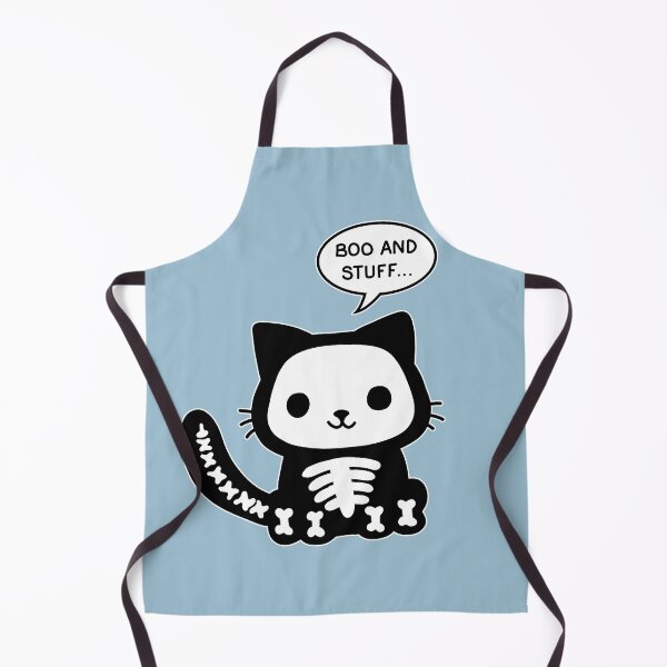 Item preview, Halloween skelton cat designed and sold by ValentinaHramov.