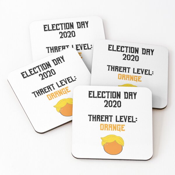 Item preview, Threat Level Orange designed and sold by Kirsty McFarland-Rice.