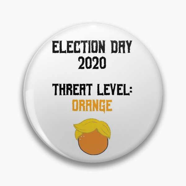 Item preview, Threat Level Orange designed and sold by Kirsty McFarland-Rice.