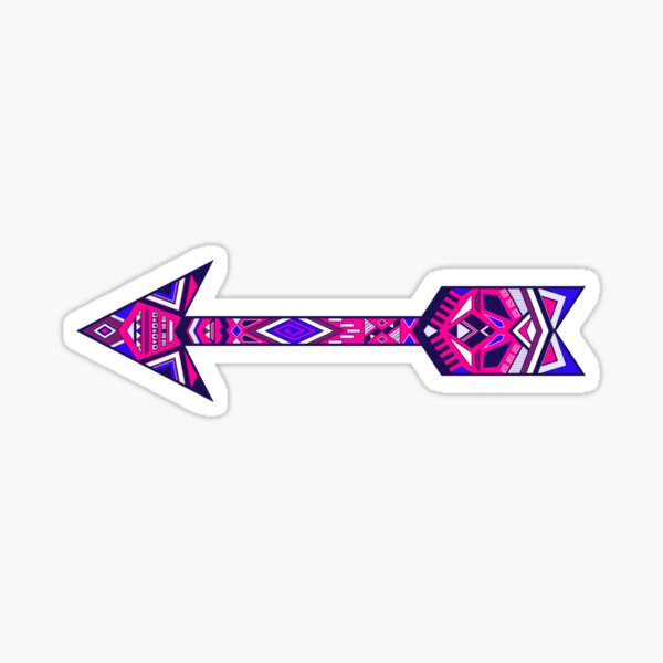 Arrows sign Boho Sagittarius Archer symbol emblem darts Sticker