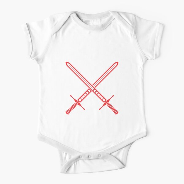 Sword Tattoo Design Black Baby One Piece By Jennyzhang Redbubble