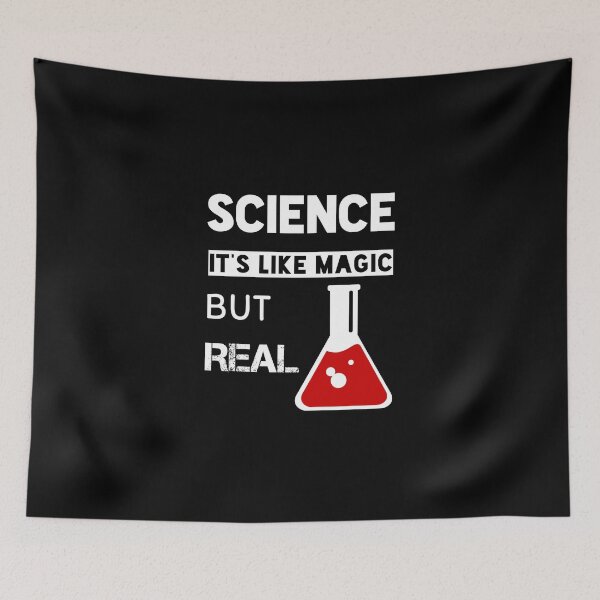 Item preview, Science It's like magic but real - Funny science gift idea for My lover - Science Lover - science teacher gift designed and sold by Essakhi12.