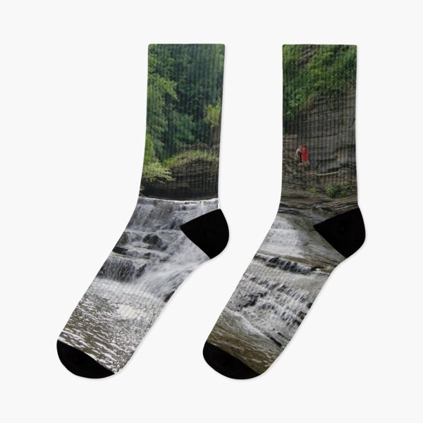 Item preview, Beautiful waterfalls green nature scenery water   designed and sold by findsbyjune374.