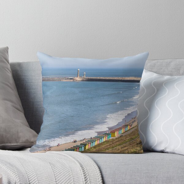 Item preview, Beach chalets on along Whitby Sands designed and sold by wellsie82.