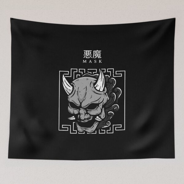 Item preview, Fearing oni mask  designed and sold by floating clouds⭐⭐⭐⭐⭐.