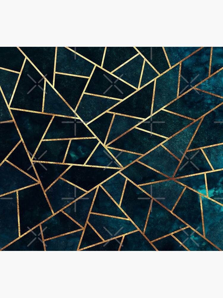 deep-teal-geometric-canvas-print-by-themadesigns-redbubble