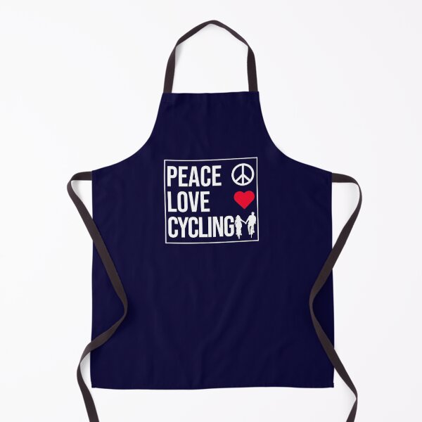 Item preview, Peace Love Cycling designed and sold by CatArtStore.
