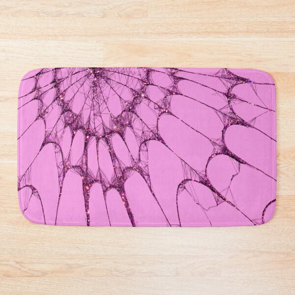 Item preview, Spider Web Pink Gothic Glamor Burlesque Glitter Halloween Cobweb designed and sold by Xarah.