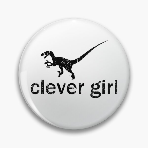 Item preview, Clever Girl (Black) designed and sold by Michelle Ferguson.
