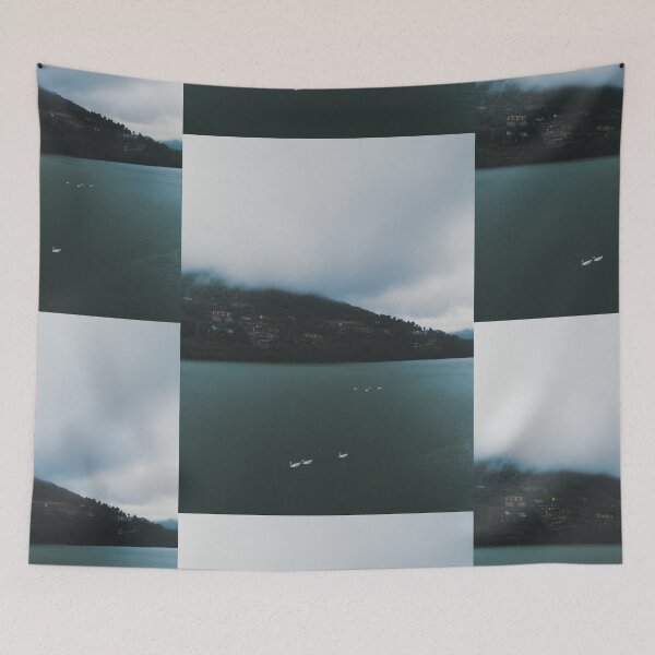 Item preview, Domestic Geese - Mountain Rain designed and sold by Neha  Gupta.