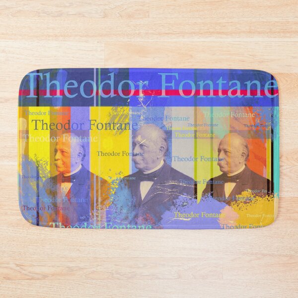 Item preview, Theodor Fontane Portrait, famous German writer designed and sold by Mauswohn.