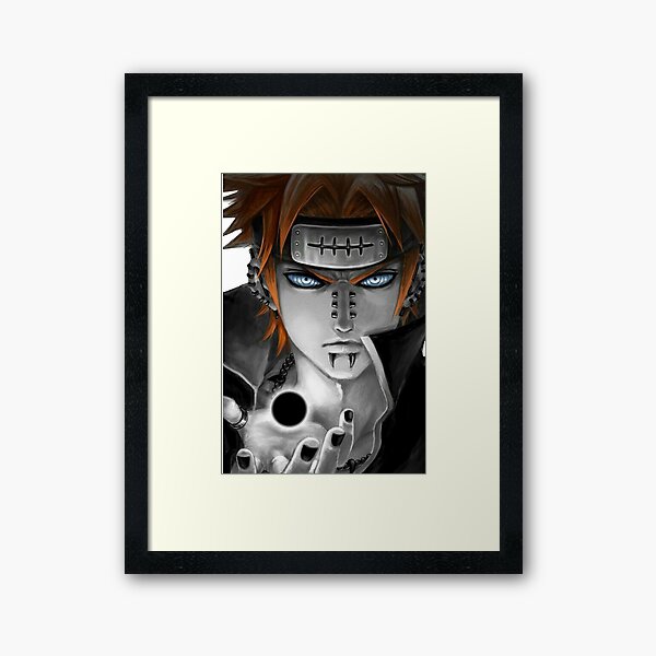 Pain Naruto Wall Art Redbubble